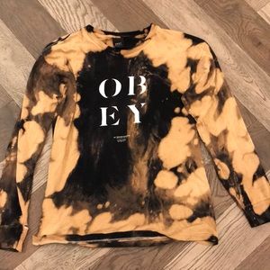 OBEY brand long sleeve light tee